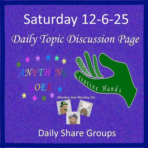 Saturday 12-6-25 Share Groups - Part Two - Daily Topic Discussion - Picture 1 of 5